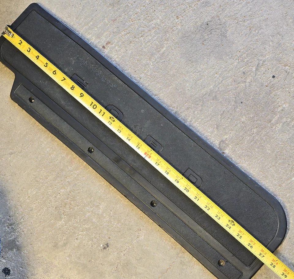 1975-1991 FORD ECONOMOLINE VAN E150 E250 E350 PORTA FRONTAL SOLEIRA DEGRAUS PAR Tapete - Imagem 2 de 4