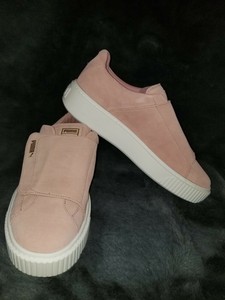 puma suede platform strap