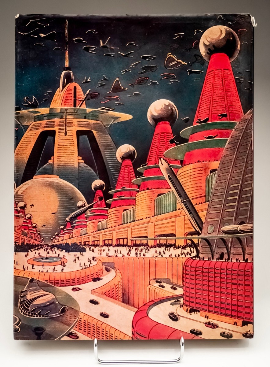 Pictorial history of science fiction David Kyle Hardback Book Sci