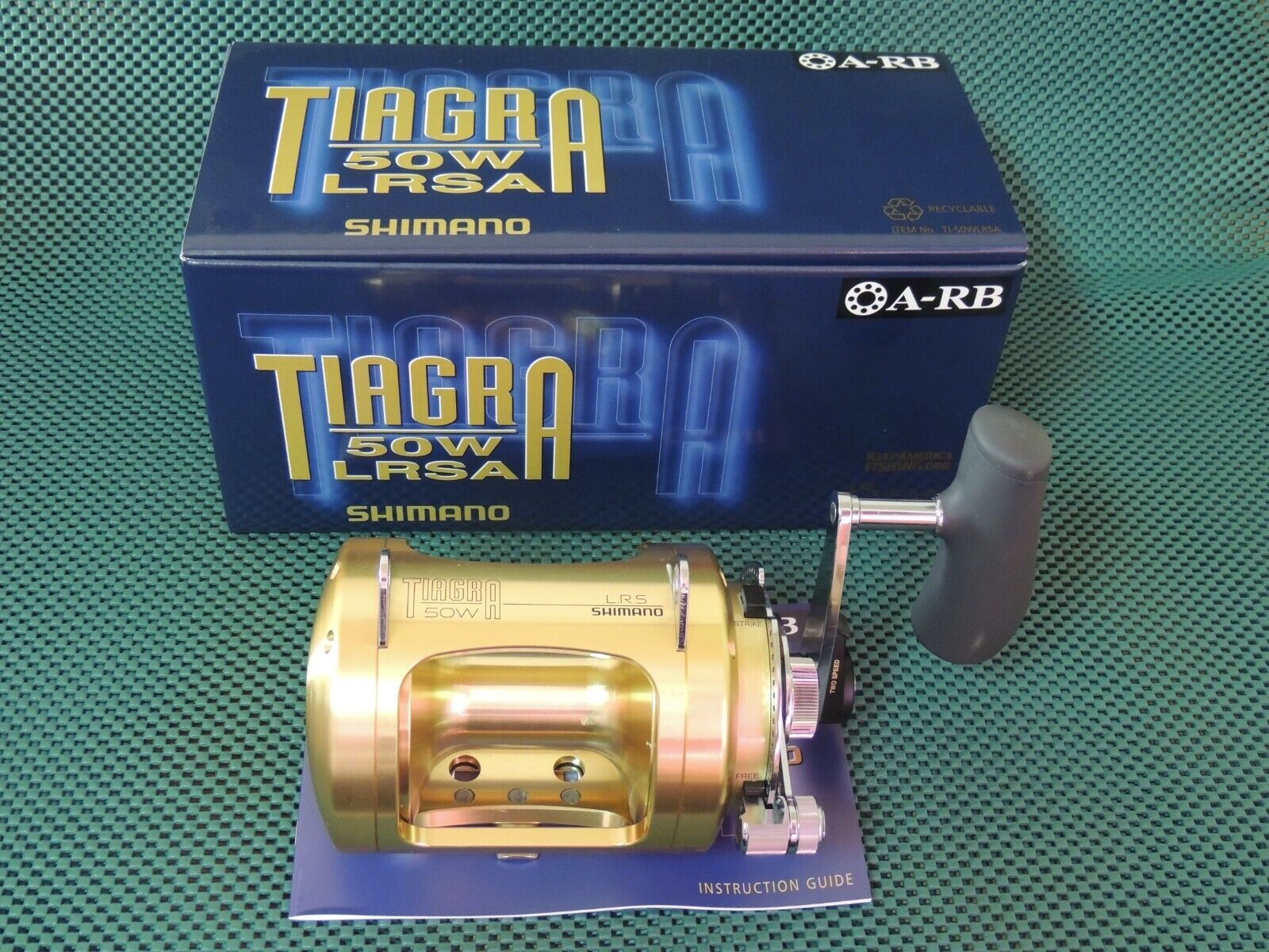 NEW SHIMANO TIAGRA 50W LRSA 2 Speed Big Game SW Reel TI-50WLRSA *FAST  DELIVERY*