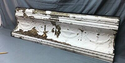 Buy 1 Antique One Tin Ceiling Border Trim White Torch Urn Old Architectural 872-22B