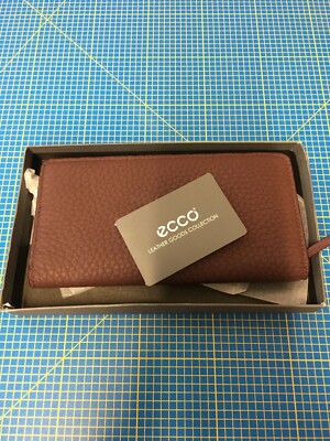 ECCO  Jilin Tandem Large Wallet / Damen Leder Geldbörse Aubergine/Moon (UR)