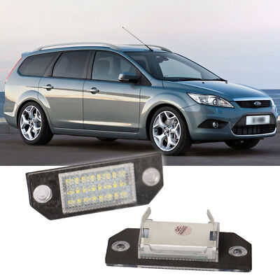 2x Led Kennzeichenbeleuchtung Nummernschild Beleuchtung Ford Focus II + C-Max DE