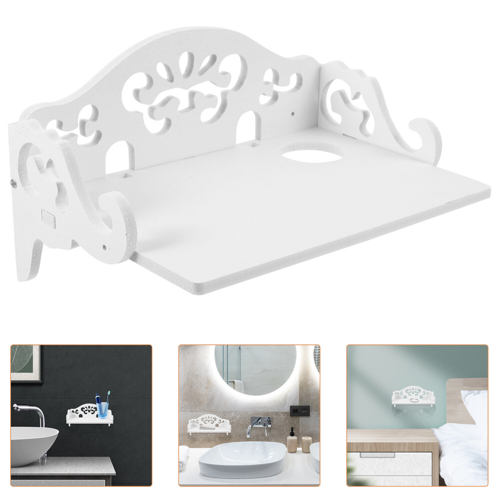 Vintage Wall Shelf Router Holder Shelf Living Room Wall Shelf eBay