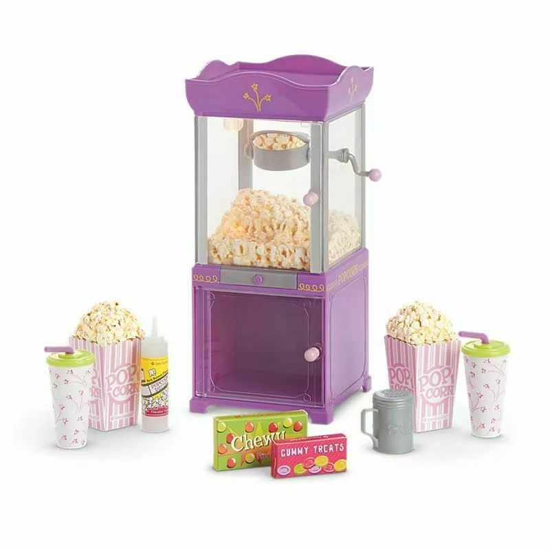 Pop Pop Popcorn, 18-inch Doll Popcorn Machine