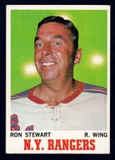 1970-71 Topps #64 Ron Stewart New York Rangers / NM condition