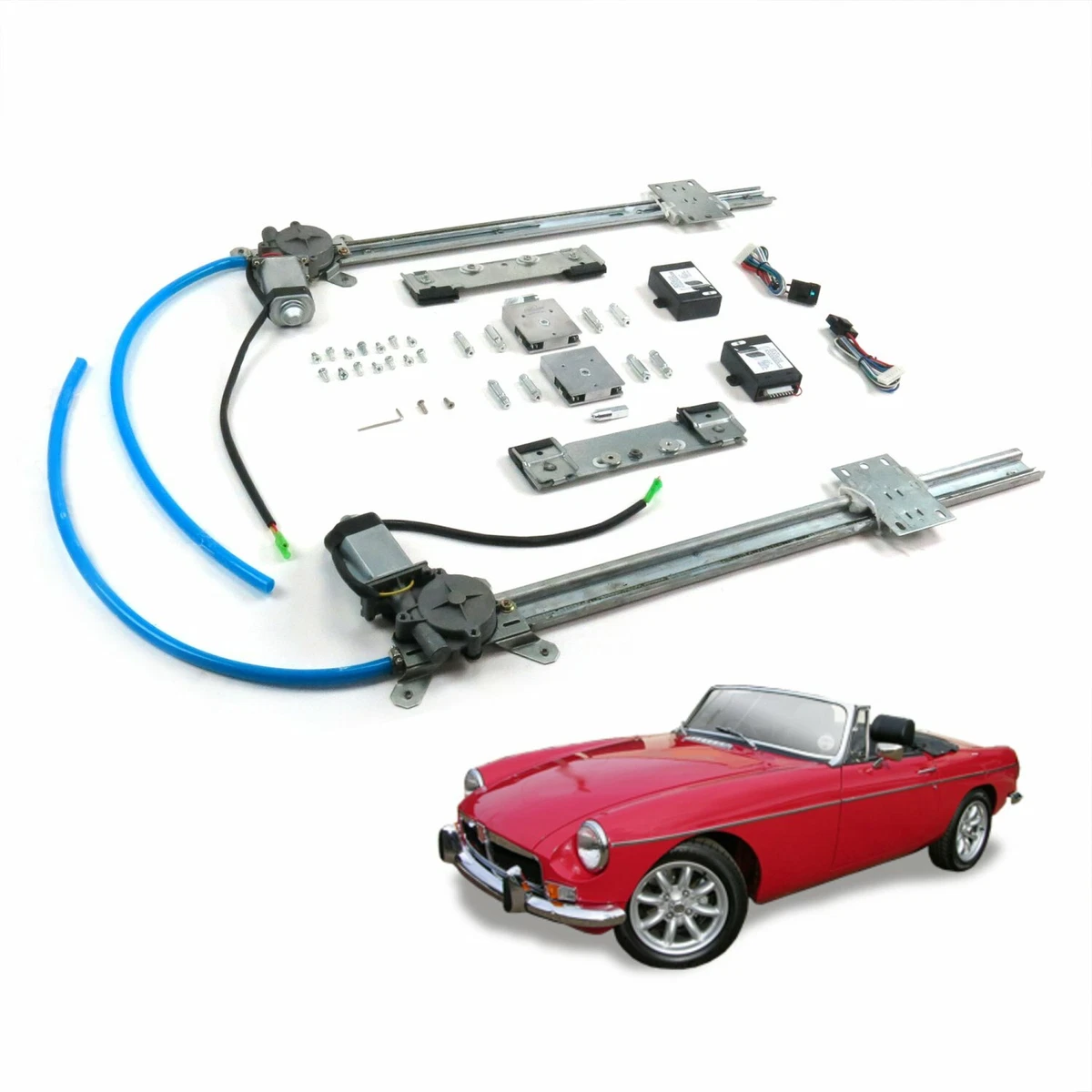 1956 81 MG MGB MGA Flat Glass 2 Door One Touch Power Window