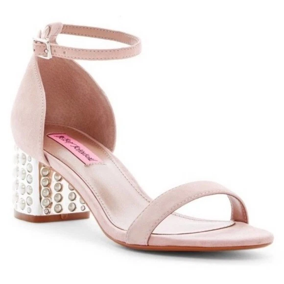 Betsey johnson pearl heels 2025