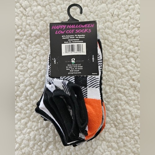 Happy Halloween unisex kids low cut socks 10pair sock size 4-6 shoe size 7-10 - Picture 3 of 5