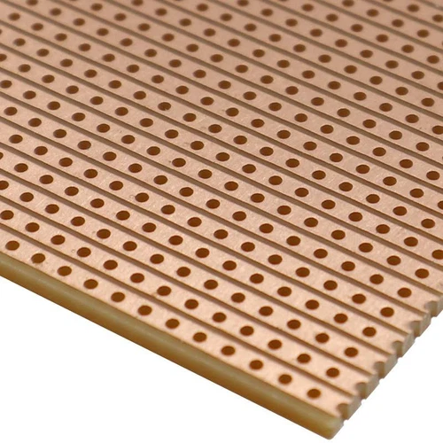 Elektronik Streifenrasterplatinen mit 35µm Cu-Auflage, Größen 50x100 ~ 500x100mm