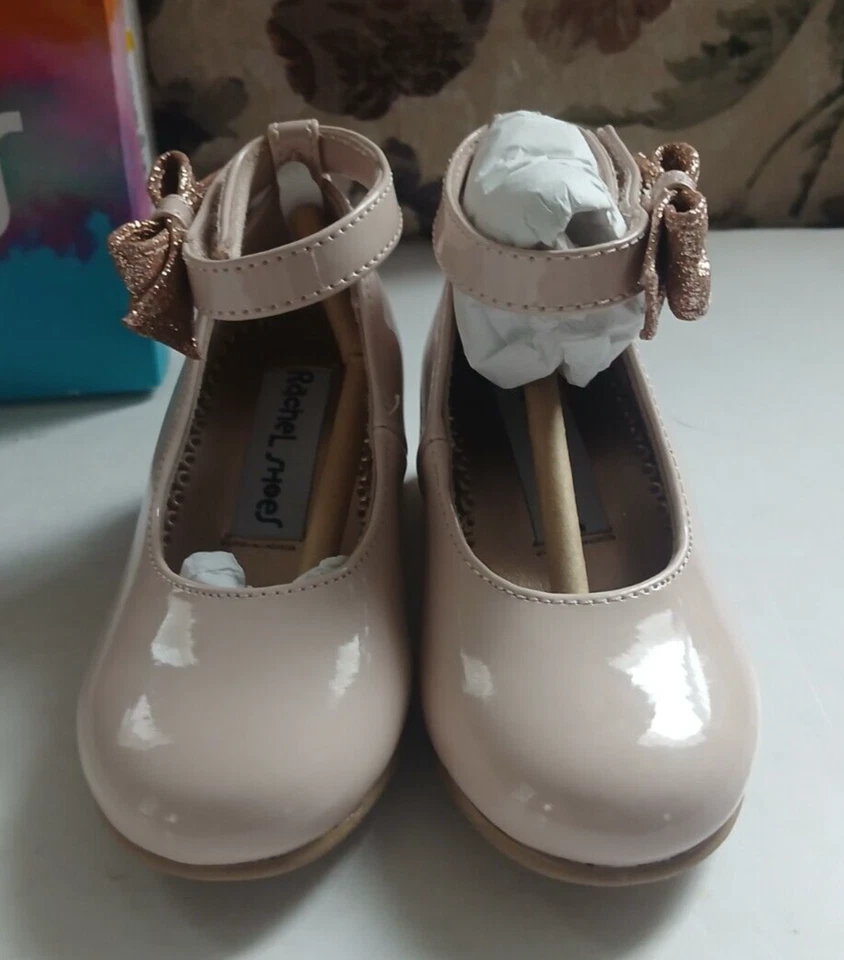 Rachel Shoes Girls / Toddlers Size 6 - NEW Ankle Strap Heels Lil Janet - Image 2 of 4