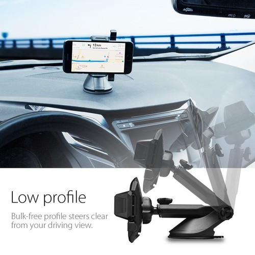 360° Rotatable SPIGEN AP12T Windscreen Universal Car Mount Holder Mobile Phone - Picture 9 of 26