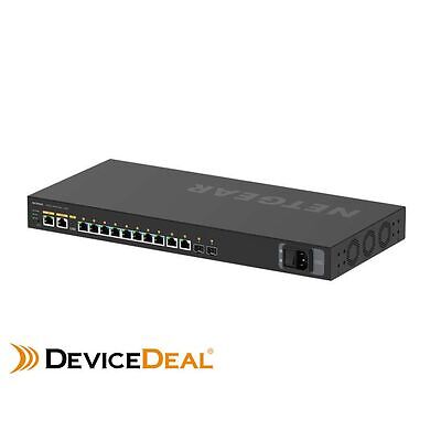 NETGEAR AV Line M4250-10G2XF-PoE+ 8x1G PoE+ 240W 2x1G and 2xSFP+ Managed Switch - Foto 2 di 5