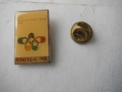 Patch Brodé Jeux Olympiques Montréal 1976 - Vintage, Made In USA
