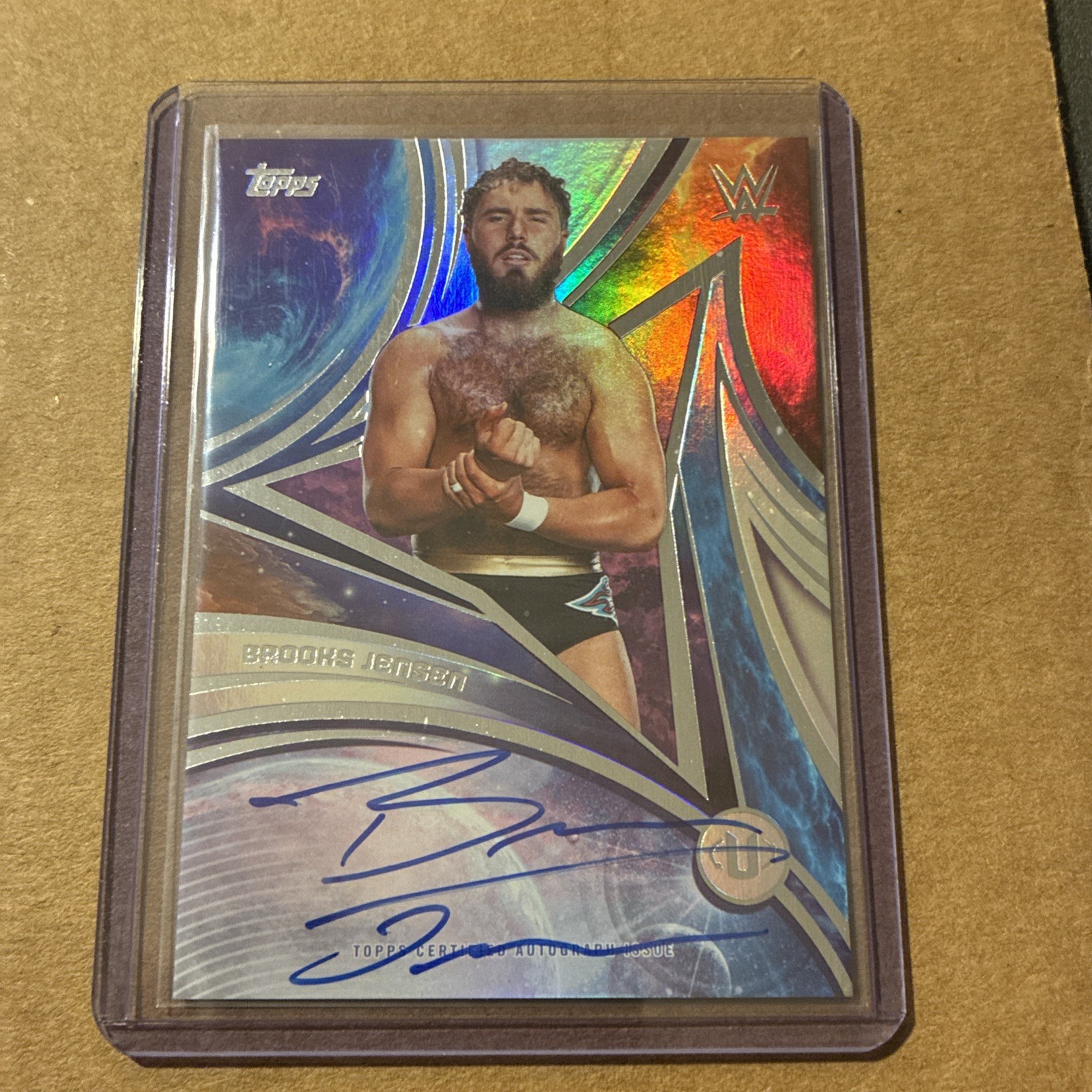 2026 Topps Universe WWE Brooks Jensen Auto Autograph UA-BJ NXT
