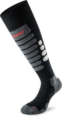 Lenz Skiing 3.0 Socken, schwarz/grau, 39-41