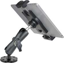 Heavy Duty Tablet Mount for Truck  Vehicle, Drill Base Tablet Holder for Truck