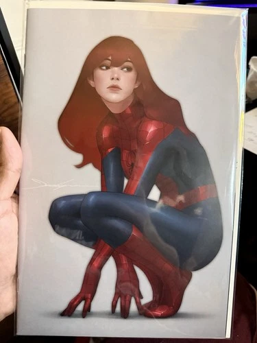 Amazing Spider-Man Torn #1 Jeehyung Lee Virgin LTD 800 NYCC 2025 CoA NM 🔥