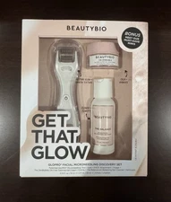 BeautyBio Get That Glow GloPRO Facial Microneedling Discovery Set BNIB