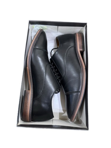 Schwarze elegante Herrenschuhe Größe 12 (Memory Foam) super Zustand/Ford flache Schuhe - Bild 14 von 14