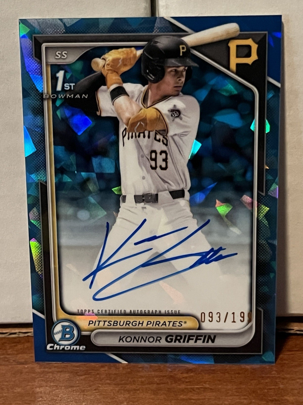 2024 Konnor Griffin 1st Bowman Chrome Draft Sapphire Edition Blue Auto /199 🔥