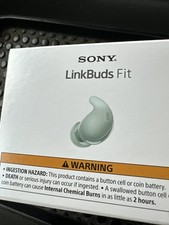 Sony LinkBuds Fit True Wireless Earbuds Bluetooth Noise Canceling Sage Green