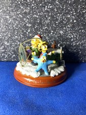 Simpsons Bradford Illuminated Christmas Ornament 2003 FA LA LA LA LA