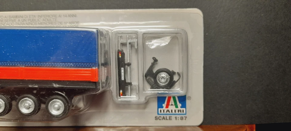 ITALERI CAMION MERCEDES - EDIZIONE FABBRI - SCALA 1/87 H0 - NUOVO IN BLISTER - Immagine 2 di 4