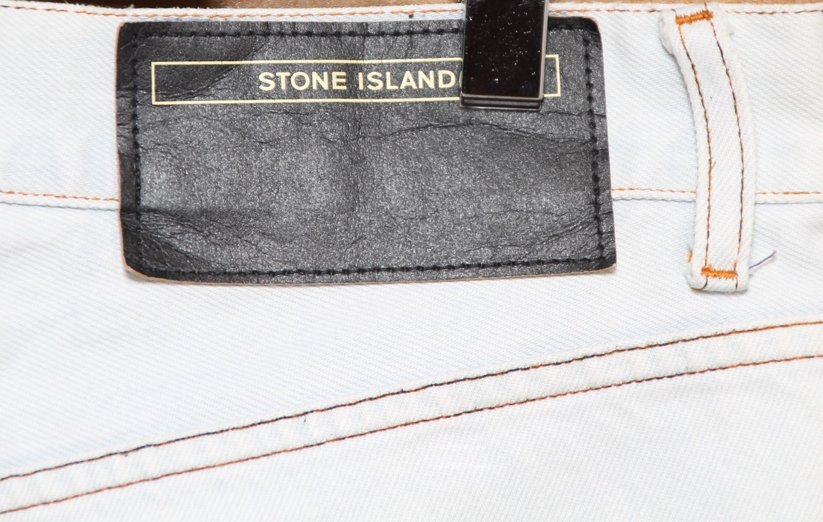 STONE ISLAND Jeans Size W38 Used (Cod.Sj1263) Vintage Denim Unisex Shortened thumbnail 4