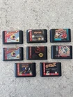 Sega Genesis Games Lot Of 8 Sonic, Mortal Kombat, 6 Pak, Pac-Man, And More