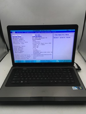 HP 2000 299WM - BOOTS TO BIOS - INTEL CELERON T3500 - 3GB RAM - 15'' - READ - BB!