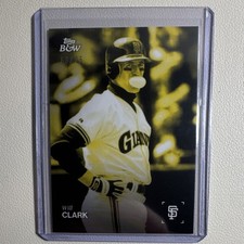 Topps Black & White 2025 Will Clark #076 Black & White Giants MLB Baseball