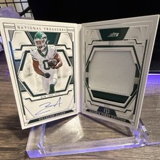 2024 Panini National Treasures Rookie Signatures Booklet #36 Braelon Allen Jets