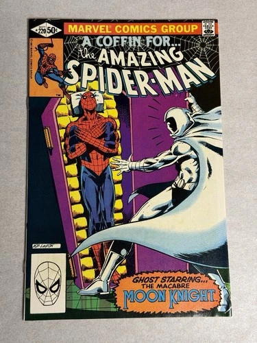 Amazing Spider-Man #220 NM 1981 Moon Knight High Grade