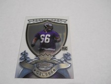BEN GRUBBS ROOKIE CARD BALTIMORE RAVENS 2007 BOWMAN STERLING. rookie card picture