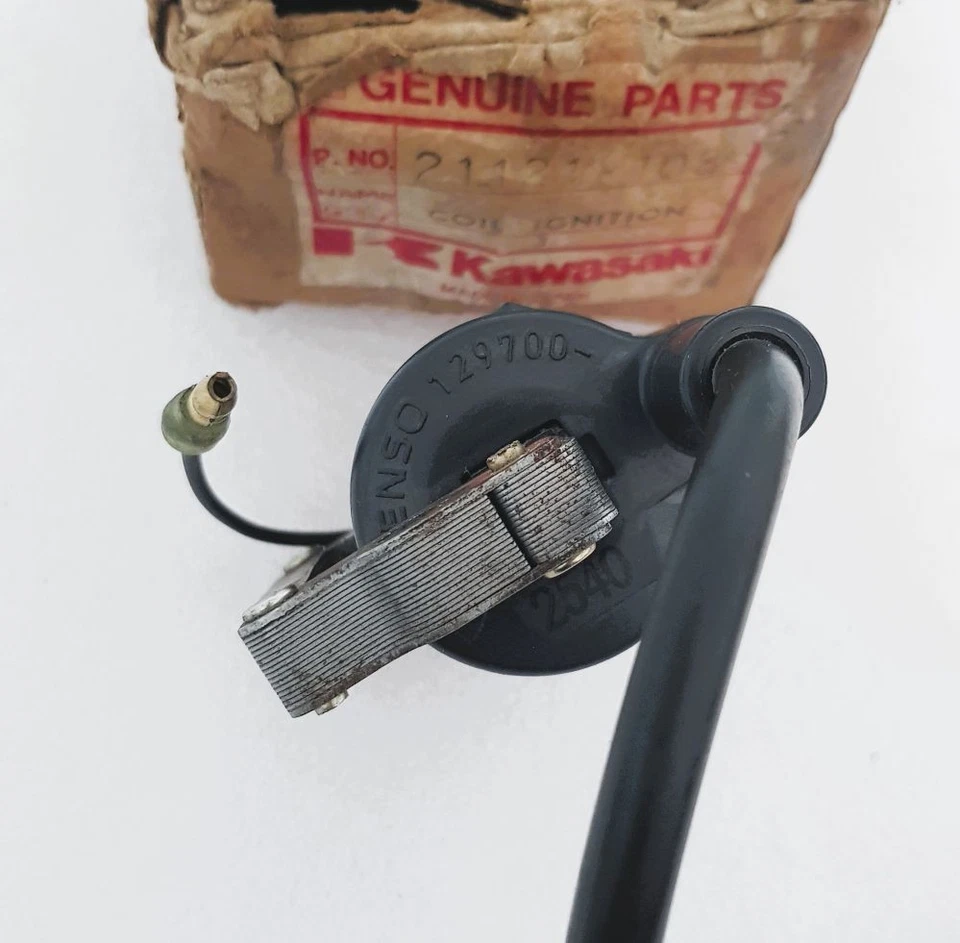 NOS JAPAN KAWASAKI KH100 KH110 KH125 GTO SPEEDSTER IGNITION COIL  21121-1025 Foto 4 de 4
