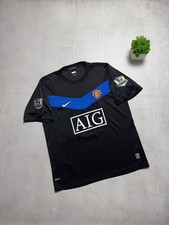 Manchester United Rooney Jersey Soccer Shirt Mens M Size Black Vintage