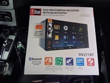 Dual Electronics 7'' LED Multimedia Touch Screen Double DIN Car Stereo Unit...