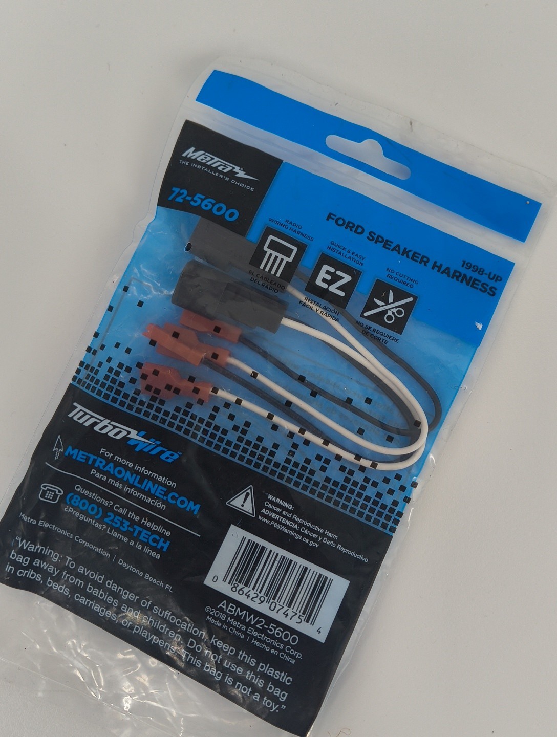 METRA 72-5600 / Ford 1998-Up Speaker Harness - Pair  **NEW**