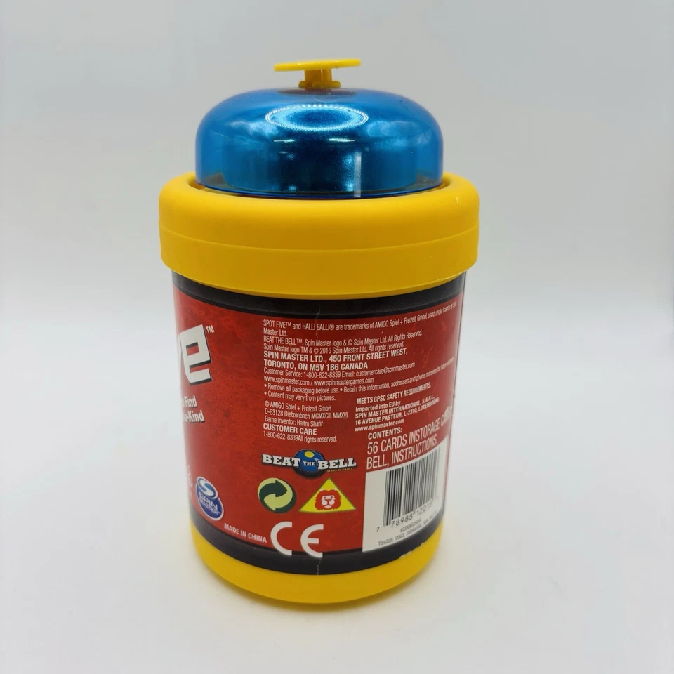 Spinmaster SPOT FIVE Juego de Cartas AKA Halli Galli Game Night. Usado Completo. Foto 3 de 4