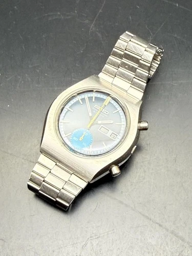 Vintage Jun/1972 Seiko 6139-8020 Chronograph Watch.
