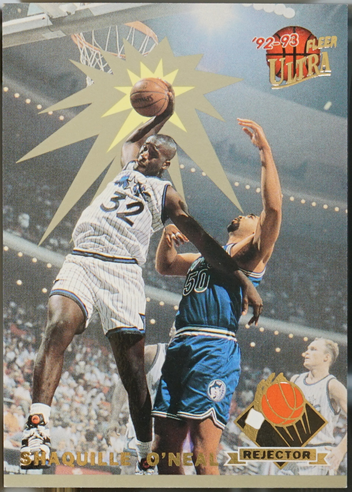 1992-93 Ultra - Rejectors Basketball Shaquille O'Neal #4 NM