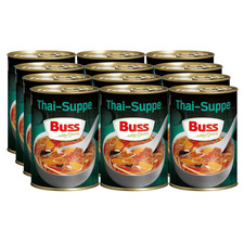 Buss Asia Suppen - Leckere Thaisuppe Bangkok - Suppe Mit Gemüse, Glasnudeln Und 