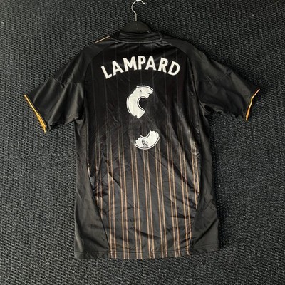 Adidas Chelsea FC 2010-11 Away Jersey Frank Lampard #8 Black
