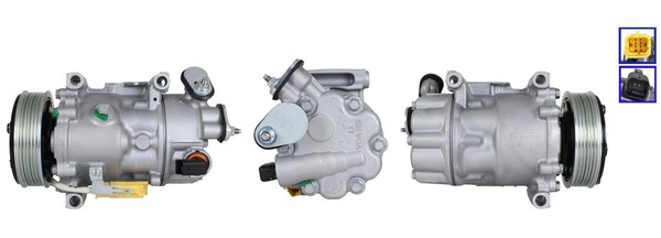 Elstock Kompressor Klimaanlage FüR Peugeot 508 SW I CitroëN C5 III Break 8E-image
