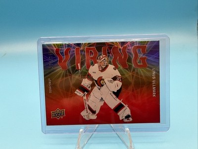 Linus Ullmark 2025-26 Upper Deck Series 2 Vibing Red/199 #VB-27