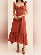 Farm Rio Midi Maxi Cotton Blend Dress size M