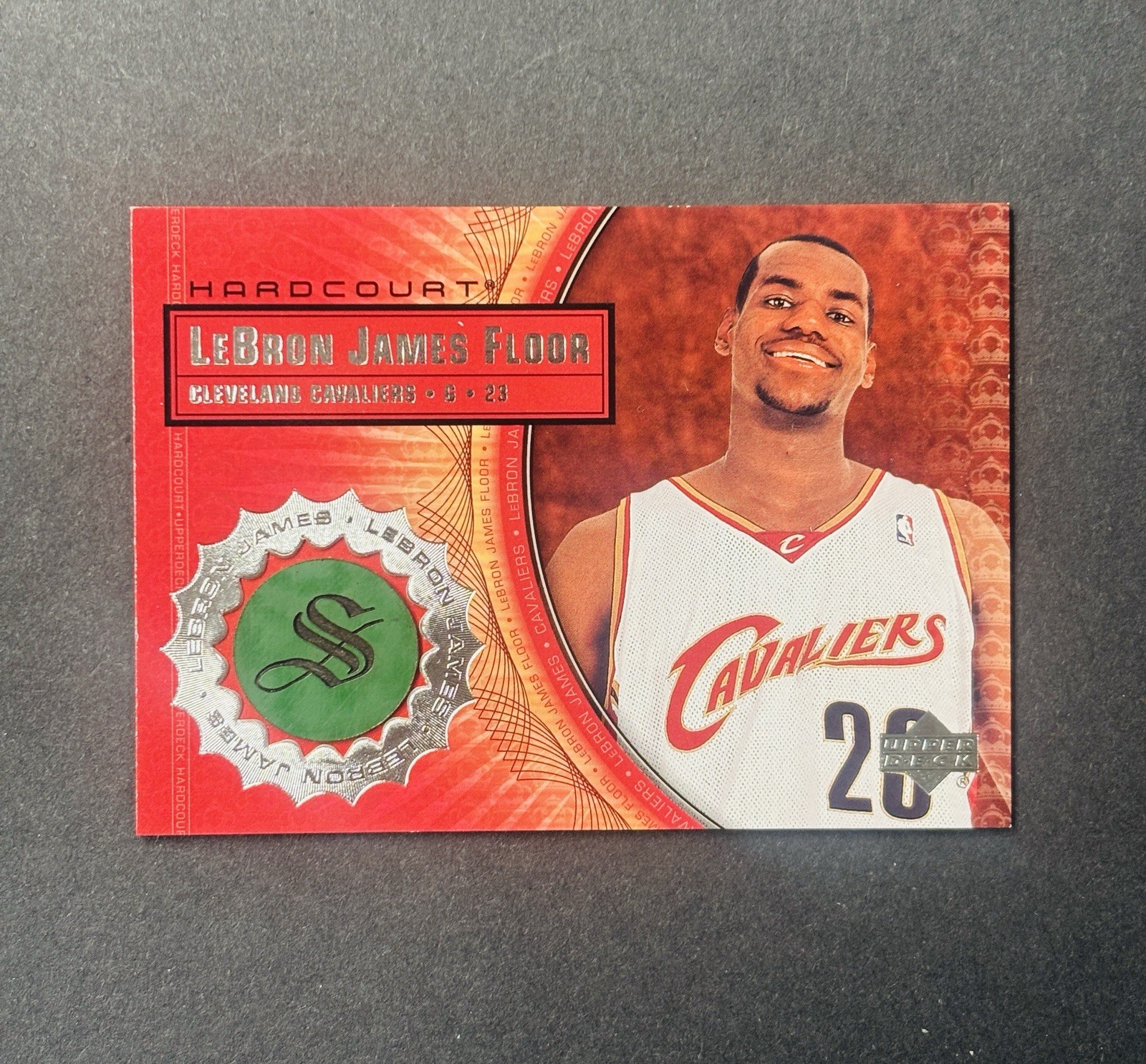 2003-04 Upper Deck Hardcourt Lebron James Floor LeBron James #LB11 Rookie RC