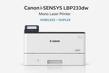 Canon i-SENSYS LBP233dw Mono Laser Printer Wireless Duplex Office Printer