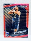 2024-25 Panini Prizm Black Stephen Curry #7 Ruby Wave Warriors “Night Night”